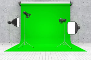 green screens