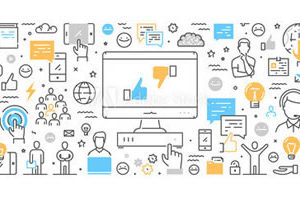 A bunch of images showing technology and tests