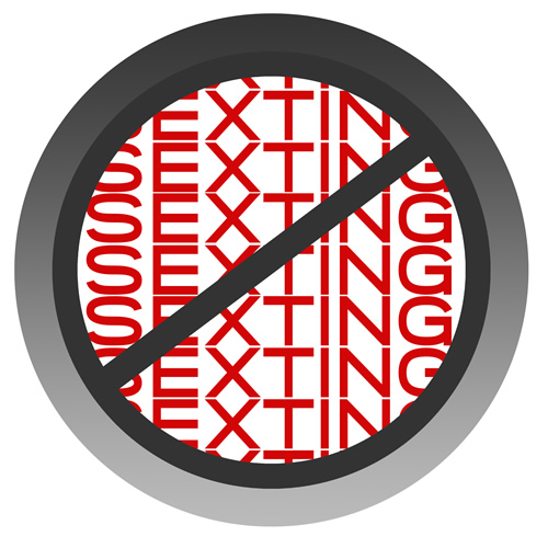 A no sexting sign