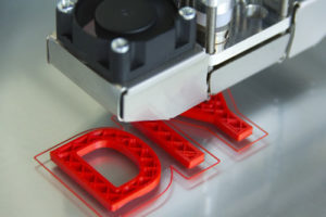 This image is made from a 3D printer in a makerspace.