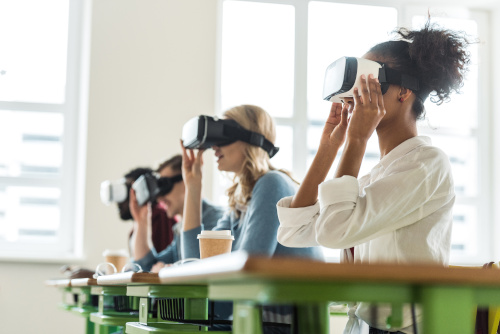 Instead of using VR to gamify the classroom, students can use VR to develop higher-order thinking skills that are critical for thriving in today’s digitally connected society