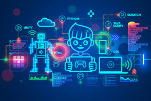 Coding platforms offer virtual programming services where children can learn code through games