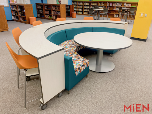 Taking advantage of ESSER funding helped one district update media centers and make learning more collaborative and flexible.