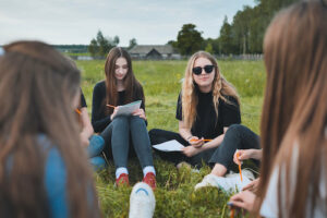 Being in nature seemed to help my students focus--growing research validates the benefits of outdoor learning and outdoor classrooms.