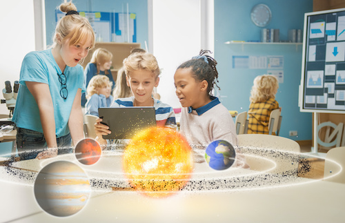 With the push to build STEM literacy and get more students—especially girls—into STEM fields, engagement is needed across science disciplines