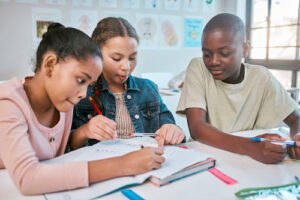 This believes that giving students the opportunity to work on more difficult equations fosters excitement for math.