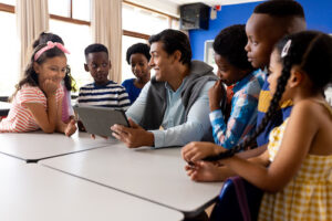 Digital natives need classroom technology--including edtech tools and digital resources--that uses their natural medium of instruction. Classroom tech and students learning.