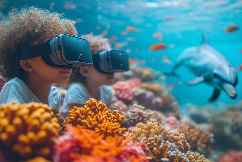 Integrating virtual reality into classrooms can give students experiences that would otherwise not be possible.