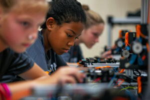 Thanks to collaborative teachers and learning experimentation, these students are discovering that STEAM is the key to their future.