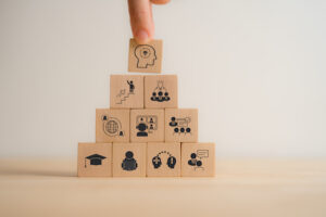 Lifelong learning requires collaboration between education and industry to future-proof learners, bridging the gap between academics and work