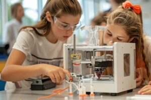 3D printers and immersive technologies can go a long way in helping students link classroom learning to real-world careers.