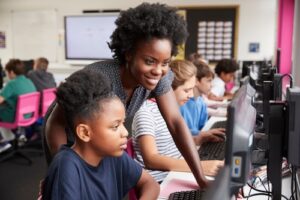 Teachers most commonly reported using AI to generate lesson materials, assess students, and differentiate instruction.