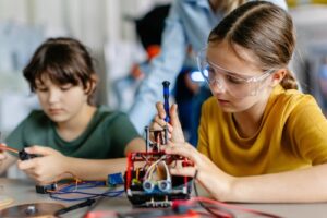 Role models, mentorship, and resources help bridge the gender gap and ensure that girls have opportunities to succeed in STEM learning fields.