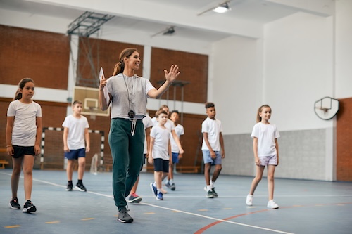 Portable instructional audio technology helps physical education teachers overcome critical barriers to listening.