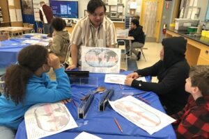 Hands-on STEM learning activities helped middle school students understand how lessons in their science classes had real-world applications.