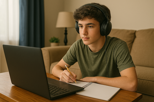 Real student engagement happens in the head of the learner, and that's harder to quantify when analyzing synchronous or asynchronous learning.