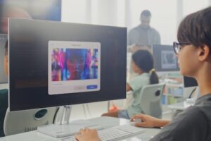 A new analysis shows AI in the classroom is most often used to promote reasoning, analysis, and evaluation rather than answer-getting.