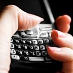 Students' text message questions are screened before they're posted for peers to read. 