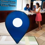 UK's Facebook Places ad campaign guides students to an educational web site.